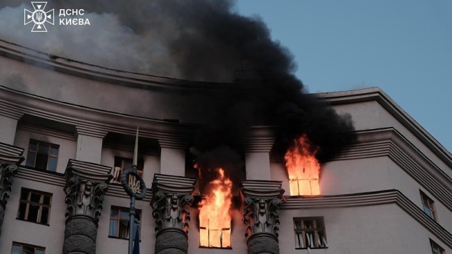 Pertama Kalinya Rusia Serang Gedung Pemerintahan Ukraina, Picu Perang Lebih Dahsyat?